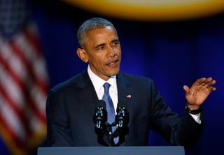 Obama ofrece su último discurso como presidente luego de ocho años en el mandato. (AP)