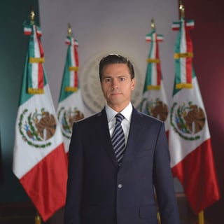 Mensaje en cadena nacional del presidente Enrique Peña Nieto por el alza de precios de la gasolina el pasado 5 de enero. Foto: Notimex