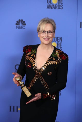 Sin censura. La actriz criticó a Trump en la pasada entrega de los Globos de Oro. (AP)