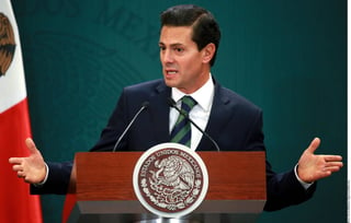 Sin petróleo. Peña Nieto advirtió que la riqueza petrolera de México se terminó. 