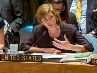 'Estamos en la sala como un líder confiable dentro de la ONU, lo que sería extremadamente difícil si no aportamos nuestra parte del financiamiento', señaló Power. (ARCHIVO)