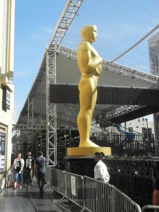 La ceremonia de entrega de los Óscar se llevará a cabo el 26 de febrero en el Dolby Theatre de Los Ángeles y tendrá al humorista estadounidense Jimmy Kimmel como maestro de ceremonias. (ARCHIVO)
