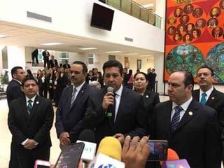 Listos. El gobernador de Tamaulipas habló sobre la reunión.
