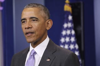 Obama dio hoy su última conferencia de prensa en la Casa Blanca. (ARCHIVO) 