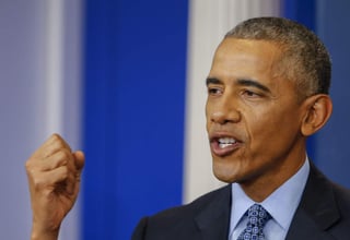  Obama dio su última conferencia de prensa en la Casa Blanca y la centró en defender su propio legado. (ARCHIVO)