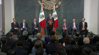El presidente Enrique Peña Nieto se refirió hoy al tiroteo en Monterrey. (ESPECIAL) 
