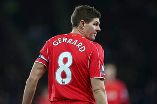 Gerrard, de 36 años, jugó 710 partidos con Liverpool y es considerado toda una leyenda del club.
