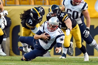 Steelers tratará de frenar el domingo a Tom Brady. (Archivo)