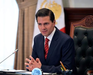 Peña Nieto recibió al CEM. (TWITTER)