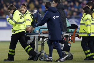 Sergio Busquets se lesionó en el partido del domingo ante Eibar. (EFE)