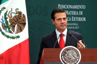 Diálogo. Peña Nieto asegura que México no asumirá una postura de confrontación ni de sumisión.