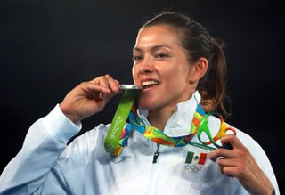 'No es un objetivo que yo tenga, no es algo que quiera decir, voy por la cuarta medalla sin saber como me encuentro físicamente', comentó a los medios Espinoza. (ARCHIVO)