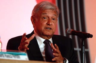 López Obrador reiteró su exigencia de que el presidente de la República, Enrique Peña Nieto, denuncie a Trump ante la ONU por violación de derechos humanos. (ARCHIVO)
