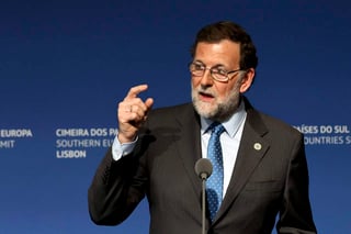 Rajoy señaló que ambos países mantienen vínculos históricos y personales muy sólidos, y reiteró el apoyo de su Gobierno a México en esta coyuntura. (ARCHIVO)

