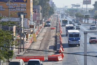 Celeridad. Comerciantes y vecinos de la calzada Xochimilco y bulevar Revolución piden mayor rapidez en obras del Metrobús. (Fernando Compeán)