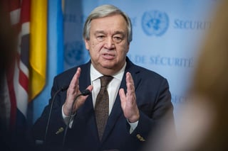 Territorio. El secretario de  la ONU, Antonio Guterres criticó la regularización de asentamientos en territorios palestinos. 