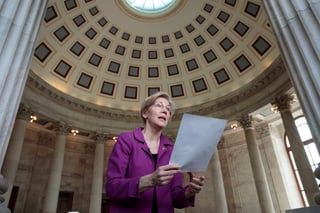 Lucha. Warren es consciente de las dificultades a las que se enfrentará en el Legislativo.