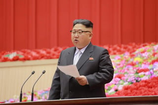 A principios de año, Kim Jong-un declaró que se encuentran en una última etapa para un misil intercontinental. (ARCHIVO)