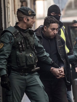 Relación. La Guardia Civil española detuvo ayer a un argelino por su presunta relación con el Estado Islámico. 