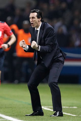 Unai Emery, director técnico del PSG, tiene a su equipo con pie y medio en los cuartos de final de la Champions. 