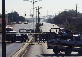 Los operativos de las fuerzas de seguridad federales continuaron toda la mañana en algunas zonas de Reynosa, una urbe controlada por el Cártel del Golfo. (TWITTER)