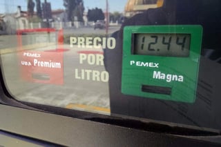 Con el decreto publicado en el Diario Oficial de la Federación, se anuncia un estímulo a los precios de los combustibles que se mantendrá hasta el día viernes 24 de febrero. (ARCHIVO)
