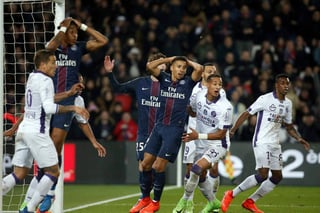 PSG desaprovechó el empate del líder Mónaco e igualó sin goles con Toulouse. (AP)