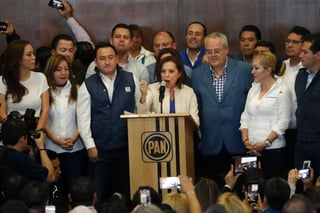 Candidata. Josefina Vázquez Mota dijo que los panistas tienen la obligación de romper con la historia de compadrazgo.