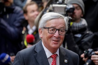 'Los británicos deben saber que no será a coste reducido o a coste cero, deben respetar los compromisos en cuya confección hayan participado', indicó Juncker.  (ARCHIVO)