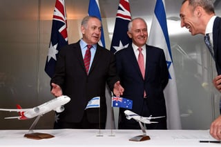 El mandatario israelí lo dijo durante la reunión que mantuvo con su homólogo australiano, Malcolm Turnbull, con el que abordó varios asuntos de cooperación bilateral. (EFE)
