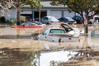 Afectación. Los daños por las severas inundaciones en California aún no han sido cuantificados.