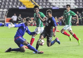 La Selección Mexicana Sub-20 cayó 1-0 ante Estados Unidos en el Premundial que se realiza en Costa Rica. (EFE)
