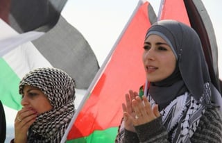 Hamdala también destacó la contribución de las mujeres en la causa palestina: 'Son socias principales en la larga lucha de nuestra gente por la libertad y la independencia', dijo. (ESPECIAL)