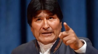 El gobernante boliviano se escuchaba ronco en presentaciones en público que presidió en días pasados y dijo que fue a causa de un resfrío. (TWITTER)