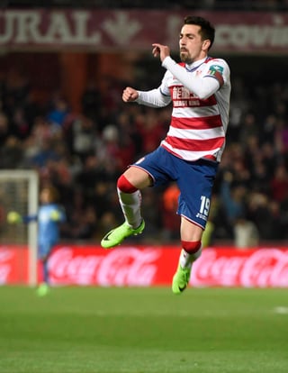 Isaac Cuenca anotó el segundo gol del Granada. (EFE)