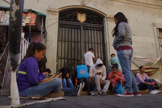 La mayoría de los manifestantes regresó a sus comunidades de origen y el lunes prevén reanudar sus movilizaciones. (ARCHIVO)