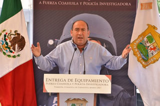 La declaración la dio ayer en el acto realizado en las instalaciones del Centro Cultural y Deportivo La Jabonera. (FERNANDO COMPEÁN)