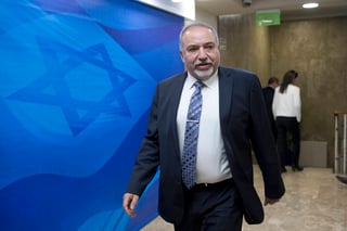 El ministro Avigdor Lieberman lanzó la advertencia.