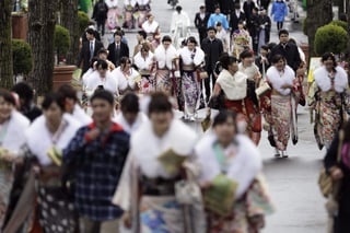 Más del 40 por ciento de los japoneses y japonesas entre los 18 y los 34 años son vírgenes. (ARCHIVO)