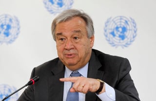Ante la Asamblea General de la ONU, Guterres declaró que en un momento de trastornos y cambios es fácil pintar a las comunidades vulnerables como la causa de los problemas. (ARCHIVO)
