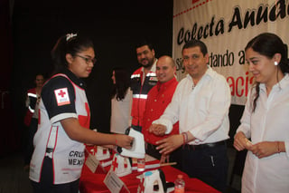 LLamado. Inició la colecta anual de Cruz Roja y se exhortó a la ciudadanía a que contribuya.
