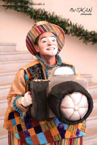 Vuelve. El Mimo Gordon y la pelota cuadrada regresará a los escenarios del Teatro Nazas a divertir a los niños y grandes. (ARCHIVO)