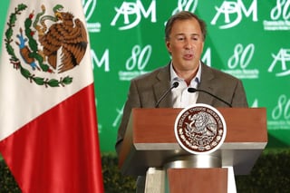 Meade comentó luego de condenar el acto terrorista de Londres y manifestar la solidaridad del gobierno mexicano para los afectados, (ARCHIVO)