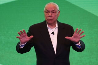 Opiniones. - El exsecretario de Estado de los Estados Unidos, Colin Powell, en la 80 Convención Bancaria.