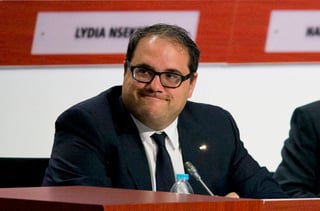 Víctor Montagliani, presidente de la Concacaf, pugnaría por asegurar los lugares de los tres anfitriones. (AP)