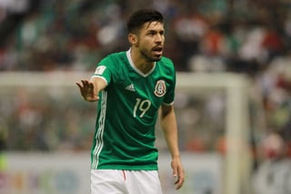 Oribe Peralta fue titular en la victoria de México 2-0 sobre Costa Rica. (Jam Media)