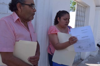 Denuncia. La familia afectada presentó una denuncia por el daño a su vivienda en la Procuraduría del Estado. 