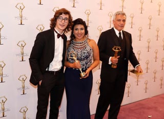 El galardón a la Mejor telenovela fue para La candidata, de la productora Giselle González, que apostó por mostrar un trabajo de corte político. (EL UNIVERSAL)