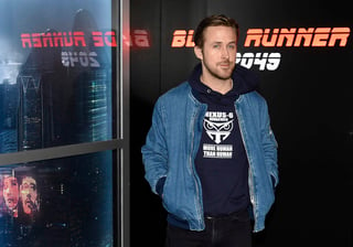 Ryan Gosling presentó el adelanto de Blade Runner 2049. (AP)
