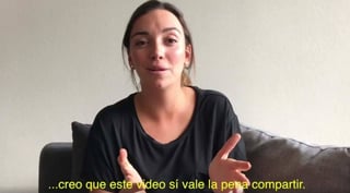 Aclaración. Regina Blandón compartió un video en donde explica que ella no es quien aparece en un clip erótico como se dijo. (ESPECIAL)